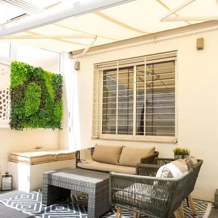 Ferienwohnung Acogedora Casa Junto Al Mar ,Cerca Del Centro Urbano Málaga Exterior foto